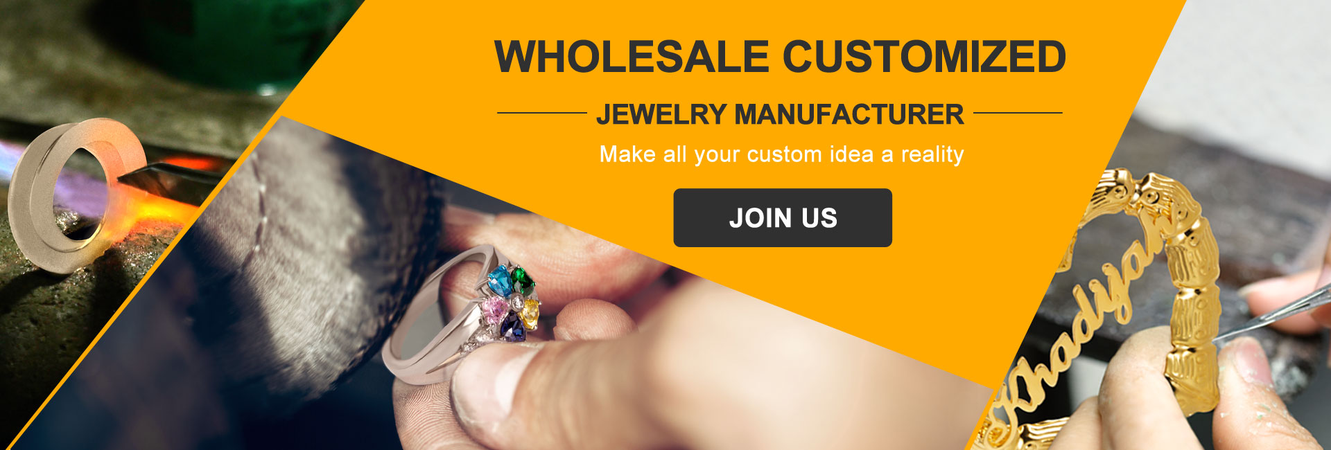 wholesale custom jewelry manufacturer