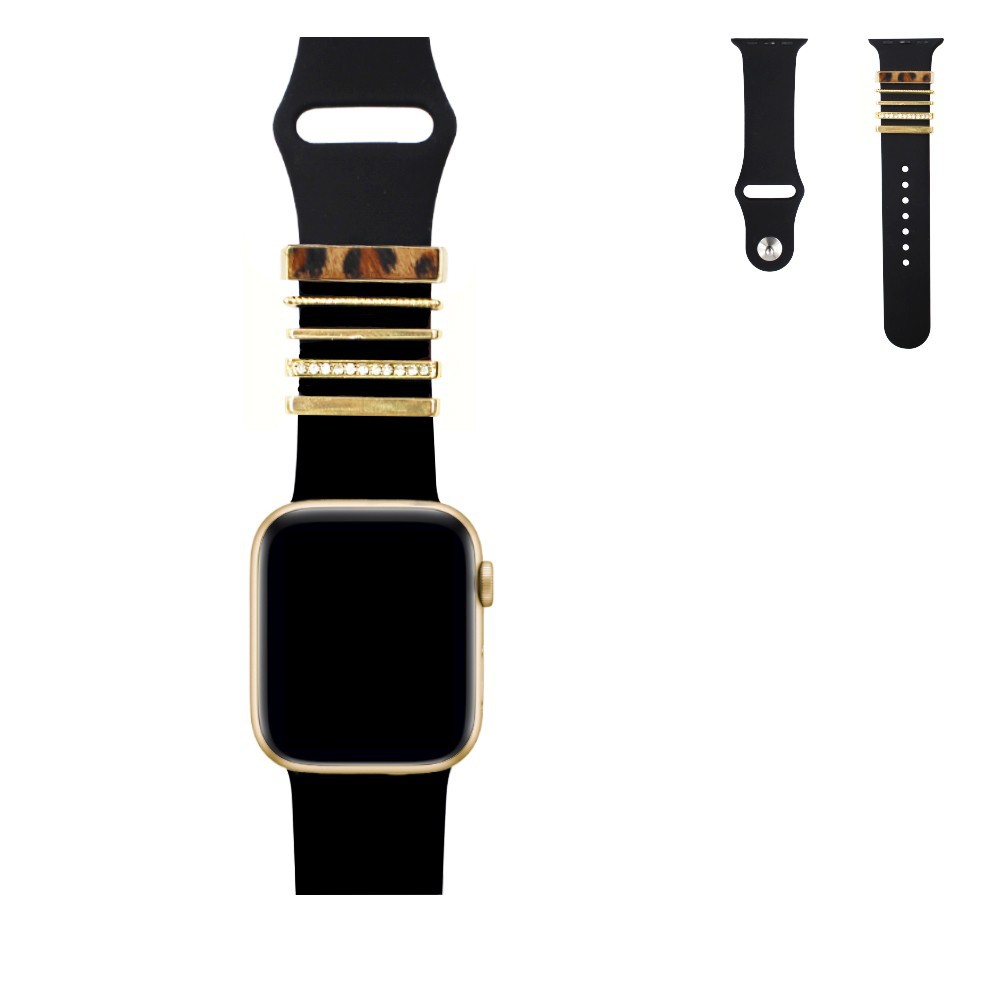 Leopard Color Polka Dot Customized Watch Accessory Set for Apple Watch