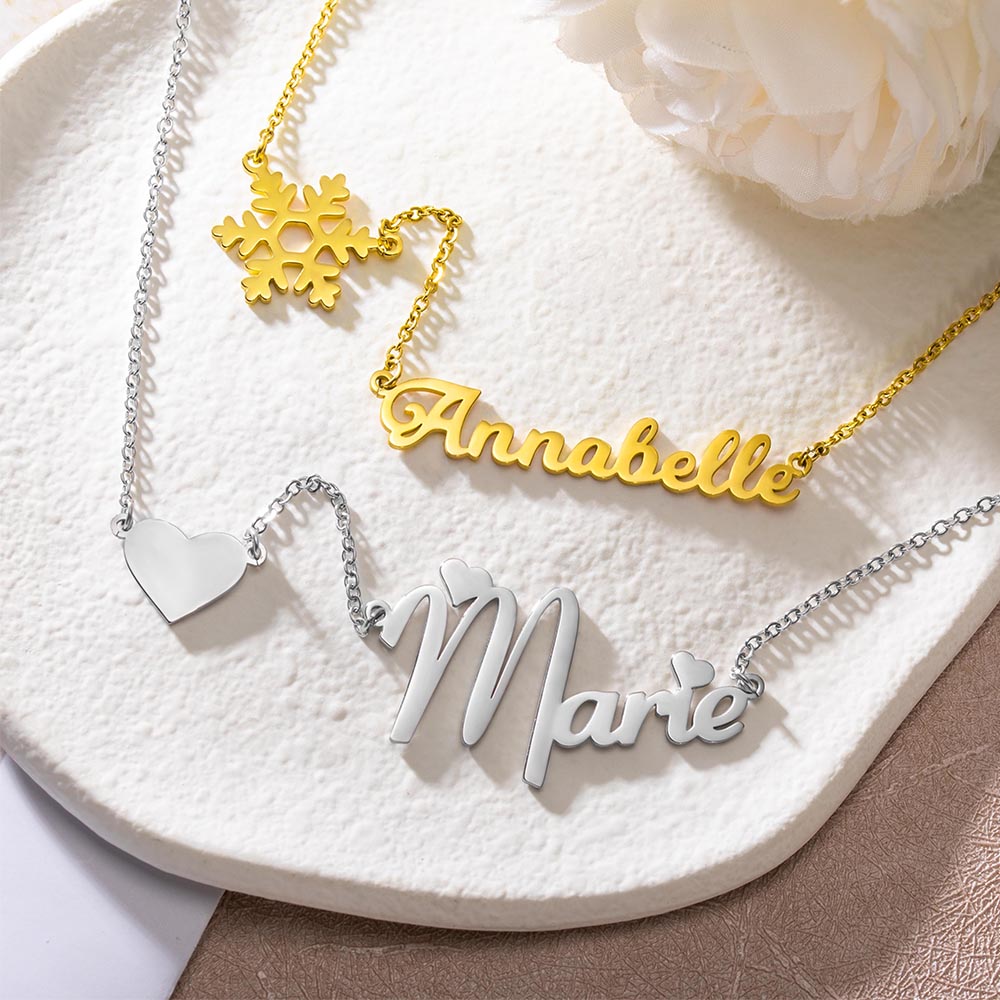 Personalize Name Necklace Stainless Steel