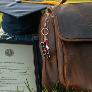 Personalized Tassel Keychain Graduation Gift 2025