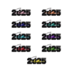 Personalized Tassel Keychain Graduation Gift 2025