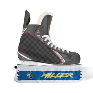 Personalized Skate Blade Covers and Towel, Skate Soakers, Ice Skating Guards, Figure Skate Guards, Hockey Gifts for Boys/Kids/Hockey Players