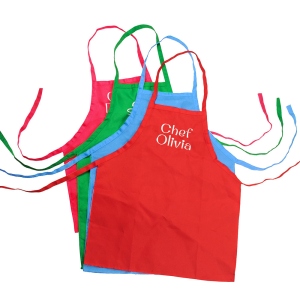 Custom Chef Apron and Hat Set for Children