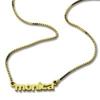 gold necklace
