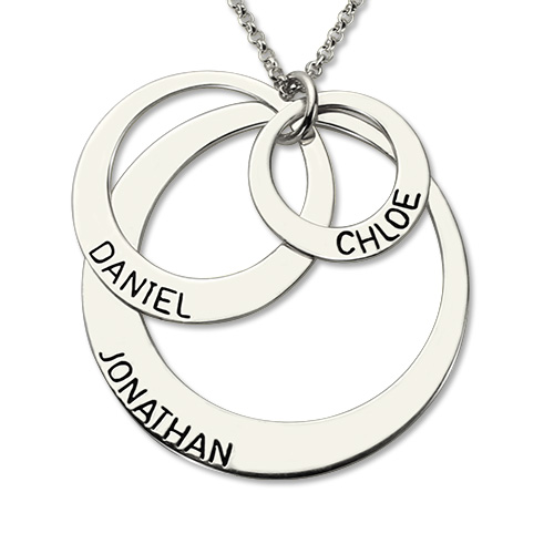 disc necklace for mom