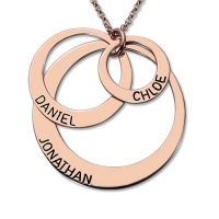 disc necklace for mom