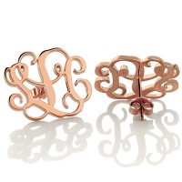  monogram earring