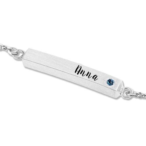 four side bar bracelet