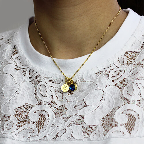 birthstone necklaces