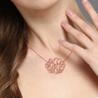 monogram jewelry