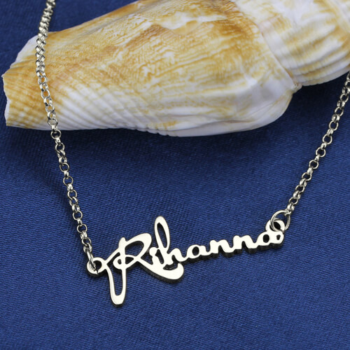 celebrity name necklace 