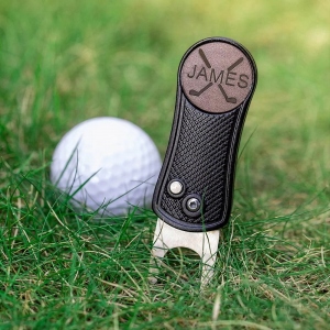 Personalized Engraved Golf Marker Divot Tool