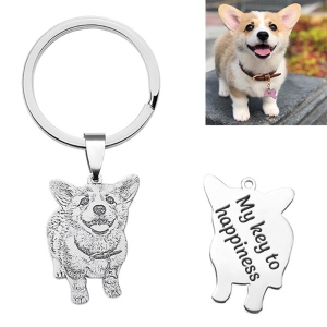 Personalized Pet Photo Keychain&Necklace