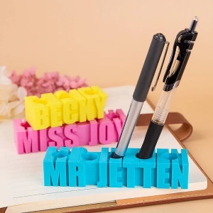 Personalized 3D Print Name Pen Pot