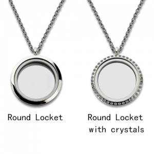 Engraved Christmas Locket Stainless Steel