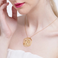 family birthstone necklace 