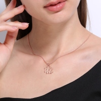 monogram jewelry
