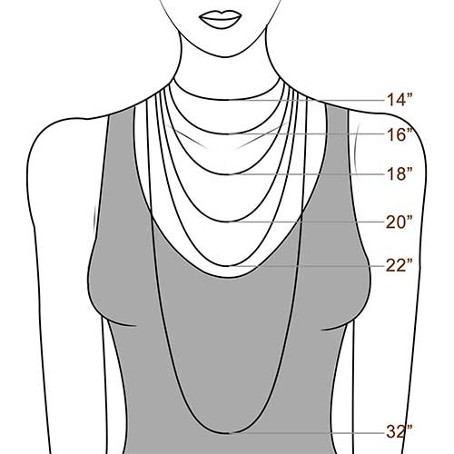  block monogram necklace