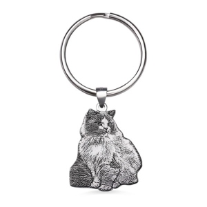 Personalized Pet Photo Keychain&Necklace