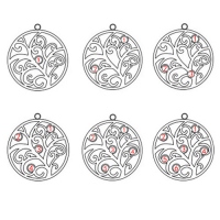 18K Rose Gold Plated Family Tree Birthstone Name Necklace
