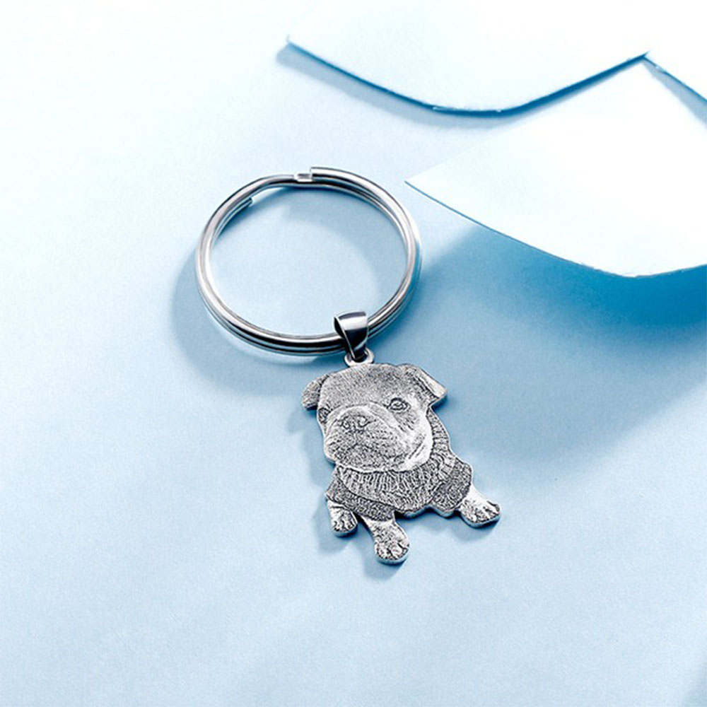 Personalized Pet Photo Keychain&Necklace