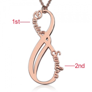  Infinity necklace