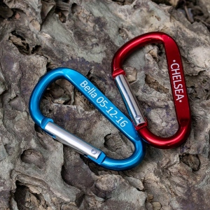 Personalized Engraved Name Carabiner