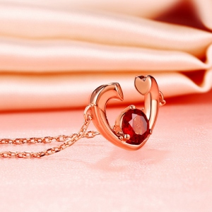 Gemstone with Heart