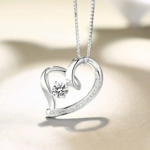 Mother's Day Gift Ideas Love In Your Heart Birthstone Necklace