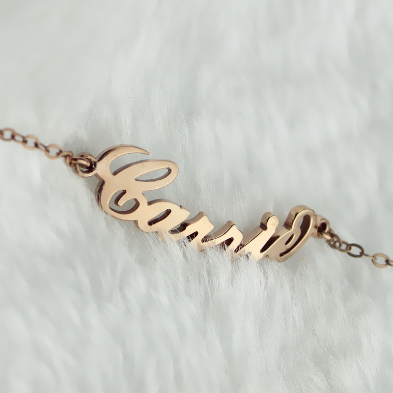Carrie Name Bracelet