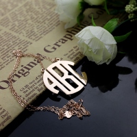 Monogram Letter Necklace