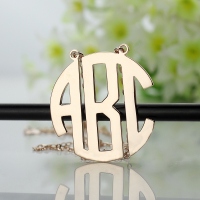 Monogram Name Necklace