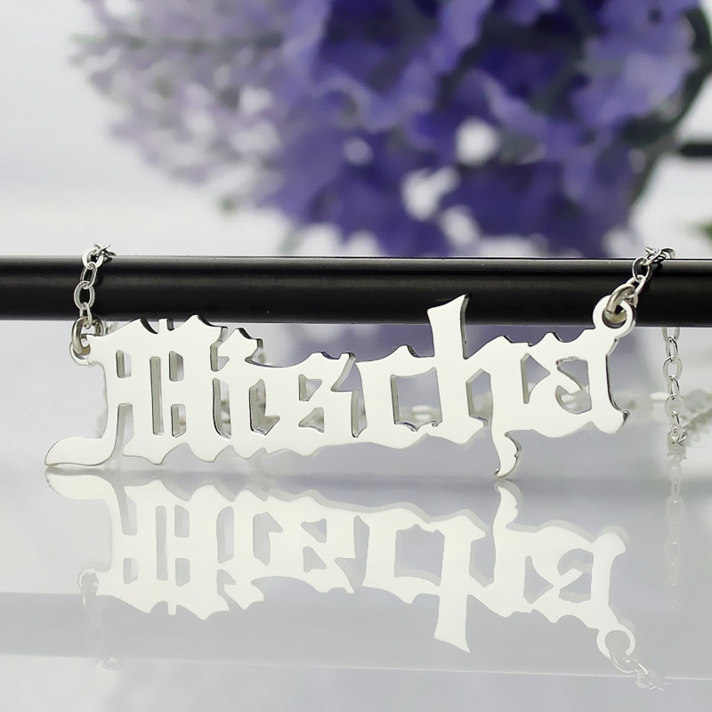 Personalized Sterling Silver Name Anklets