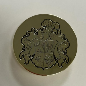 Men's Customized Buttons in Silver