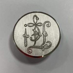 Men's Customized Buttons in Silver
