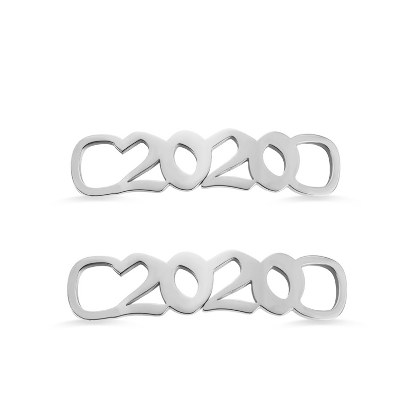 Custom Name Year Number Stainless Steel Shoelaces Buckle