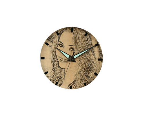 Men/Women Customized Photo Bamboo Wood Watch